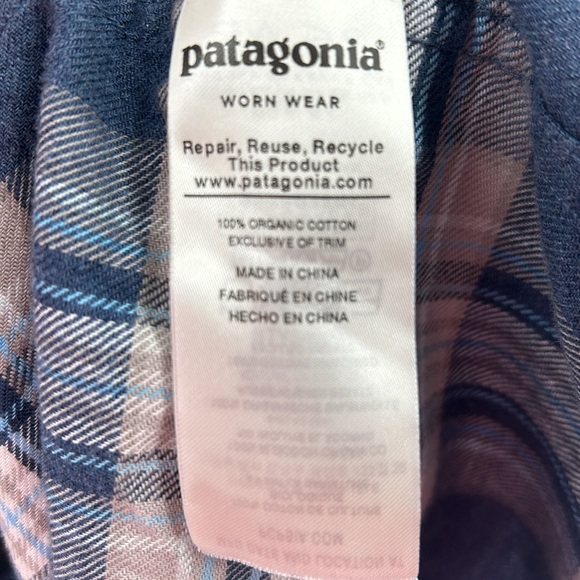 Patagonia Organic Cotton Men’s Flannel, size XXL, EUC - Picture 5 of 5